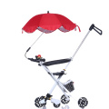 carrinho de guarda-chuva de bebê com clipe flexível
